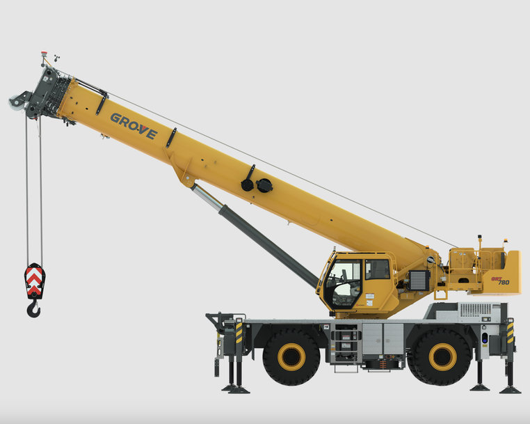 MORE REACH, STRENGTH, AND FLEXIBILITY WITH NEW GROVE ROUGH-TERRAIN CRANES
